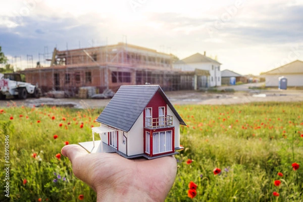 Obraz Marzenie o posiadaniu domu