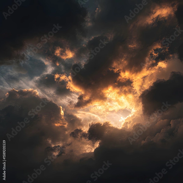 Obraz Abstract sunrise background, presentation,concept, magazine, powerpoint, website, marketing,
