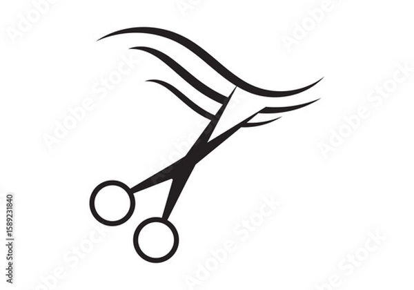Fototapeta Hair Accessories Silhouette Vector
Vector Set Of Hairdressing Accessories
barbershop icons isolated on white background. 12 Barbershop and haircuts salon design elements. Vector design