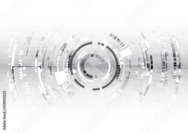 Fototapeta vector background abstract technology communication data Science