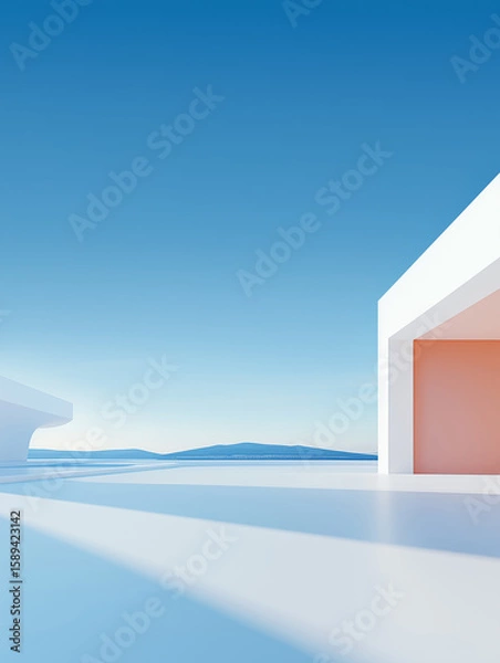 Obraz Architectural space and ground