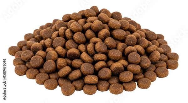 Obraz Isolated Dog Food Pellets
