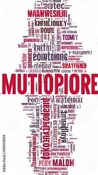 Fototapeta Abstract word cloud (1)
