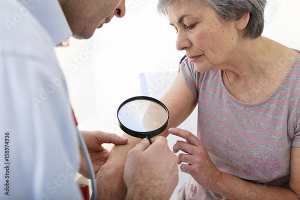 Obraz Dermatologia, symptomatologia elde