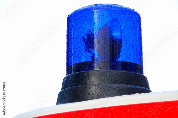 Fototapeta blaulicht