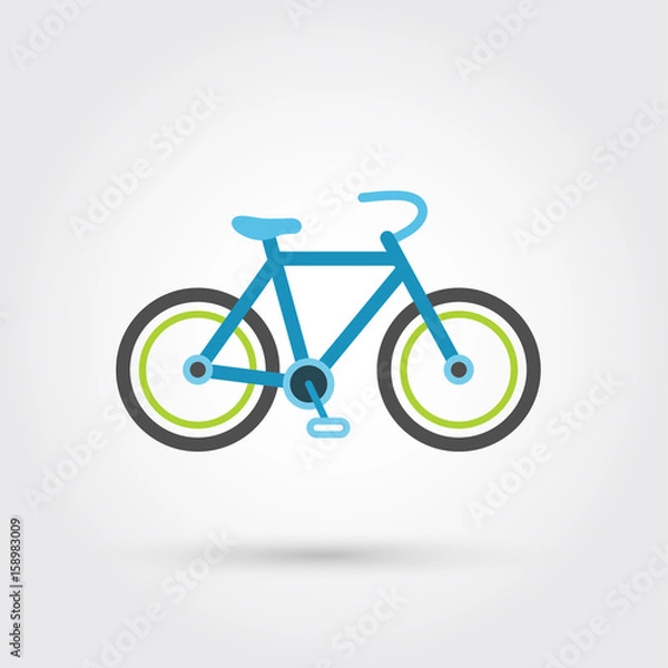 Fototapeta Bicycle icon