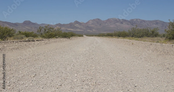 Fototapeta Desert road