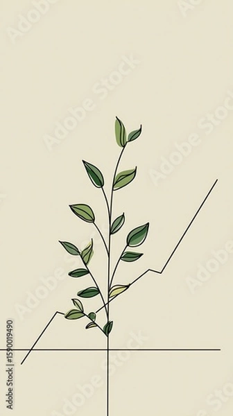 Obraz Golden Wheat Field with Trees Under a Blue Sky