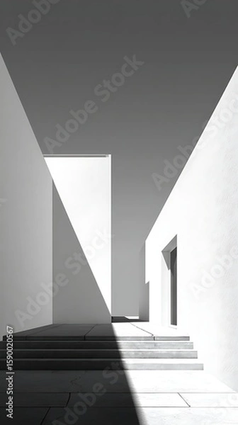 Obraz Golden Wheat Field with Trees Under a Blue Sky