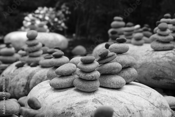 Fototapeta stack of stones