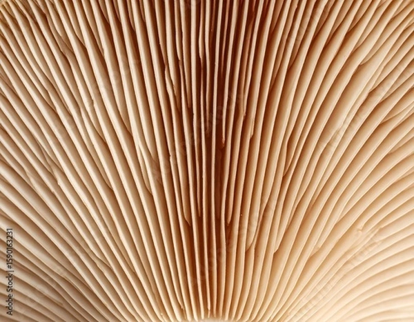 Obraz Close-up view of mushroom gills