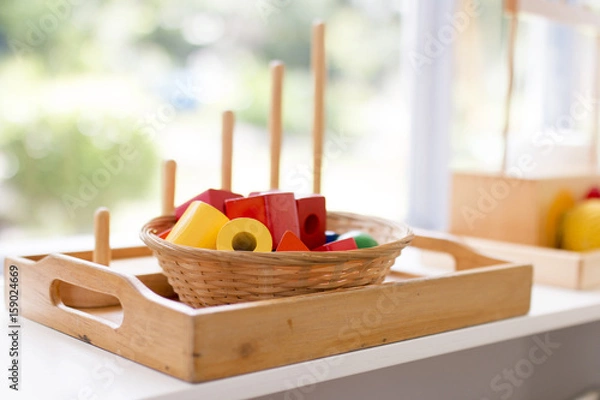 Obraz Montessori classroom