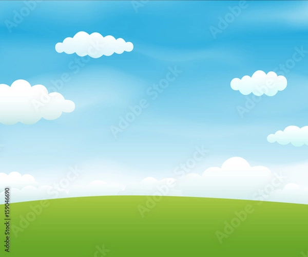 Fototapeta Summer landscape