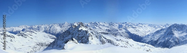 Obraz Sölden Panorama 2