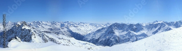 Obraz panorama sölden 1