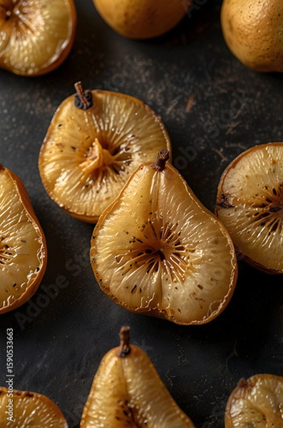 Fototapeta Dried Pear Slices