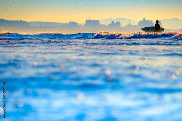 Fototapeta 江ノ島サーファー