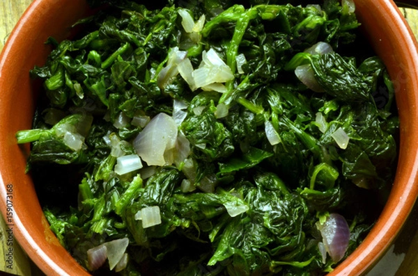 Fototapeta Spinacia oleracea Pinaatti Spinach Rau chân vịt Spinacio Spinach Spenat Шпинат огородный תרד Spinaqi Spínat पालक Ispanak ホ ウ レ ン ソ ウ