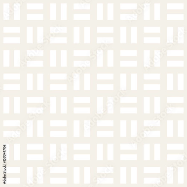 Obraz Shapes seamless pattern background. Stylish symmetric lattice.  Abstract geometric tiling mosaic