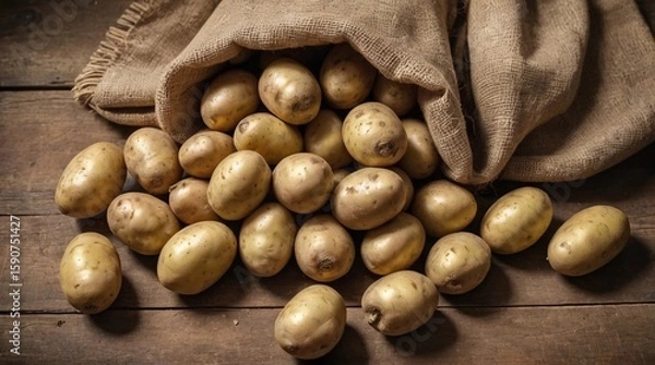 Obraz beans in a sack