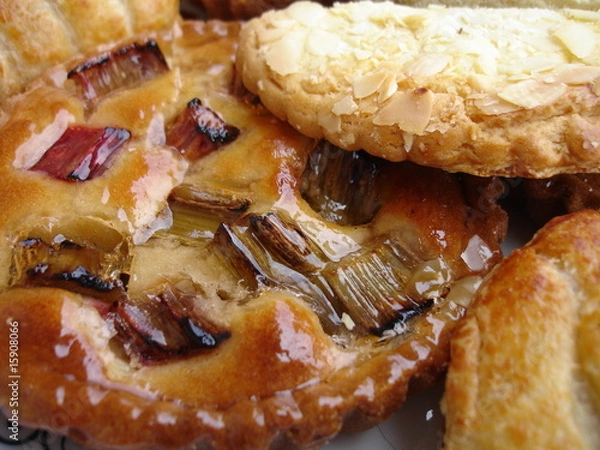 Obraz Tarte à la rhubarbe