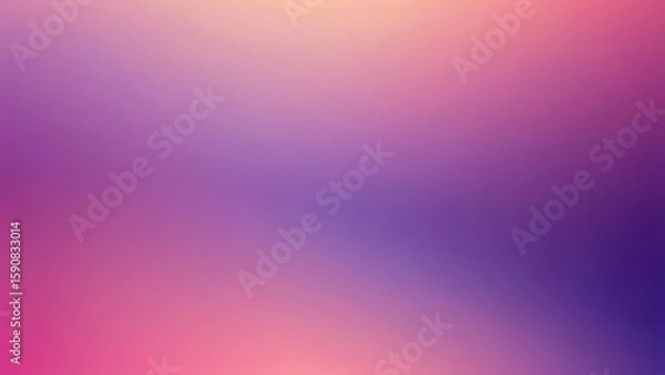 Fototapeta Gradient Dreams A Soft Blend of Purple, Pink, and Peach for a Peaceful Digital Background