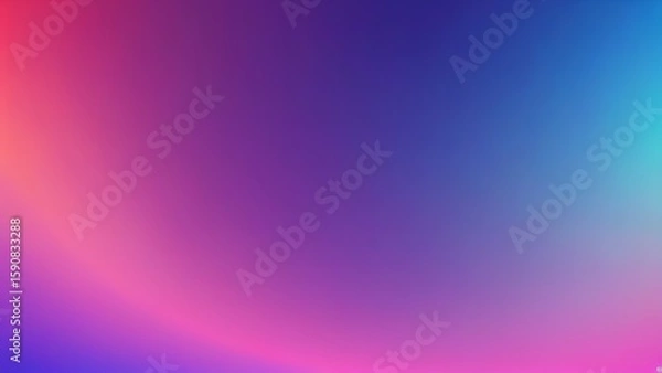 Fototapeta Vibrant Gradient Background A Smooth Blend of Colors for Modern Designs and Abstract Art Projects