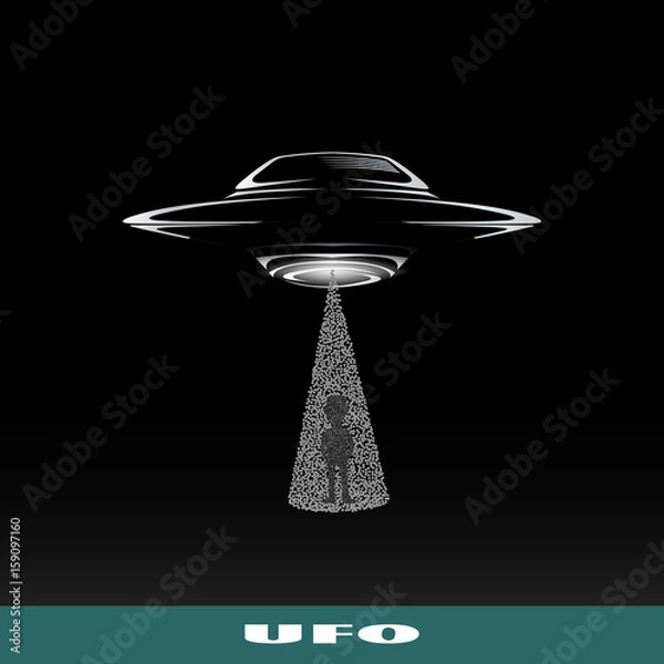 Obraz UFO abduction