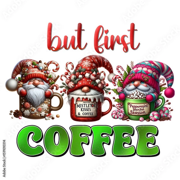 Obraz Christmas Cat Sublimation