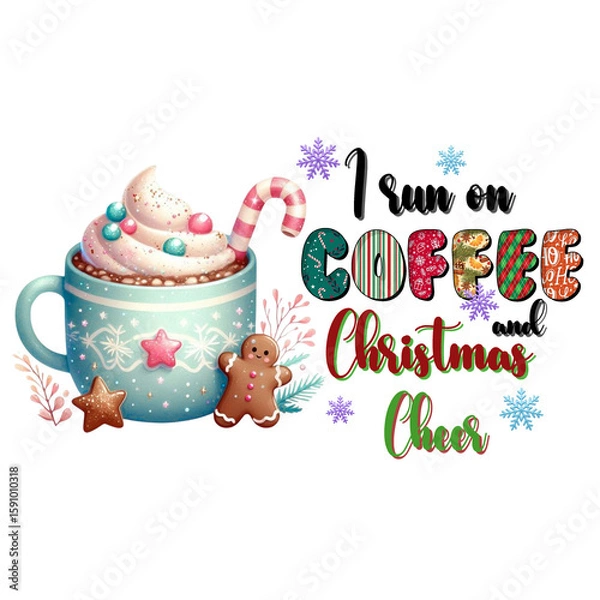 Obraz Christmas Cat Sublimation