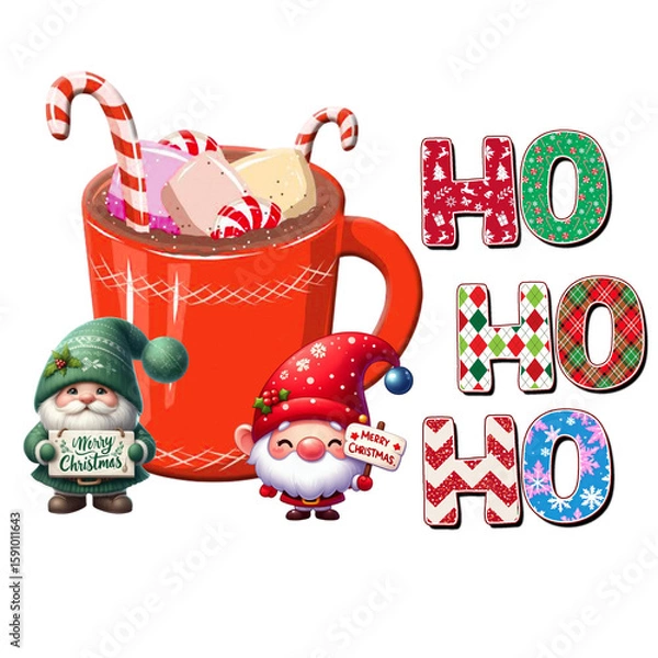 Obraz Christmas Cat Sublimation