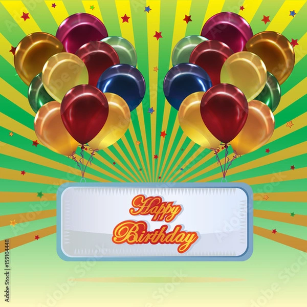 Obraz Happy Birthday