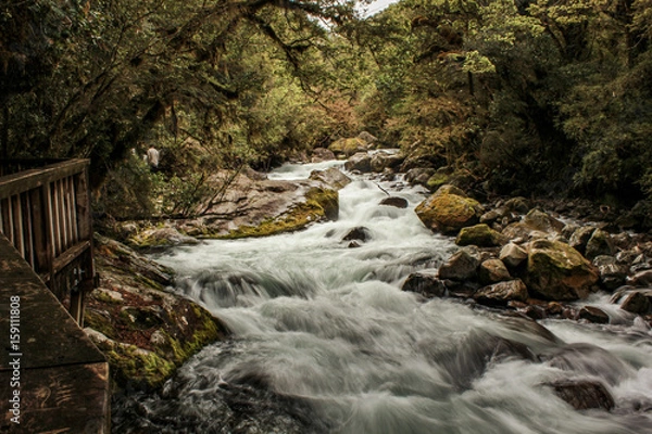 Obraz Slow and Fast Waterfall