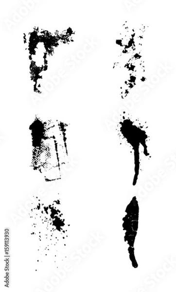 Obraz Flecken und Spritzer