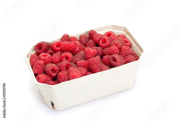 Obraz fresh raspberries