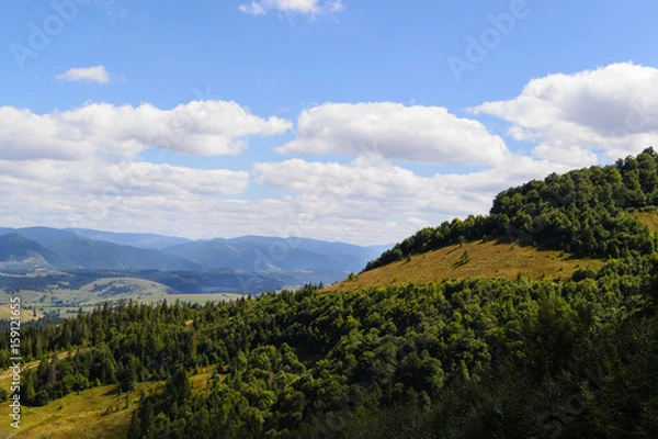 Fototapeta Carpathian Mountains in summer time