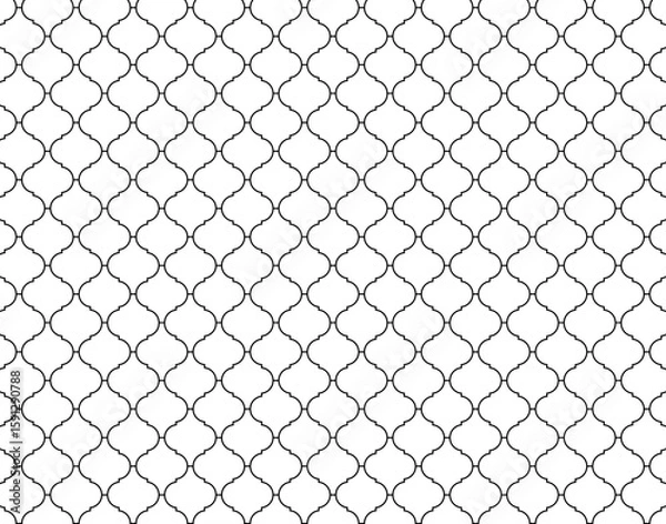 Obraz シンプルなモロッカンパターンスウォッチ