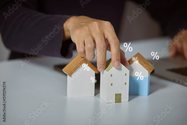 Obraz Property investment. Real estate investment. Investing in property.