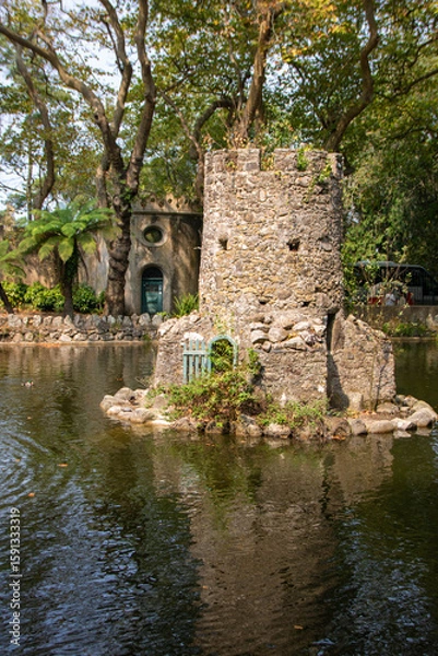 Fototapeta Valley of Lakes in the Pena palace park