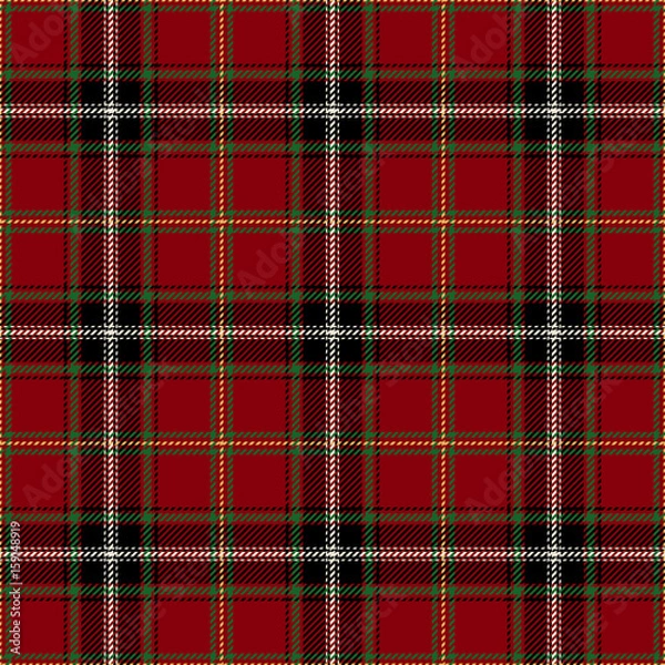 Fototapeta Tartan Seamless Pattern Background