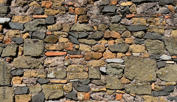 Obraz Composite stone wall background