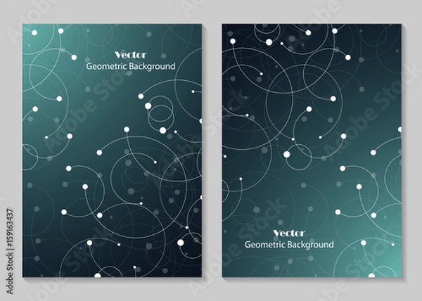 Obraz Modern brochure cover design