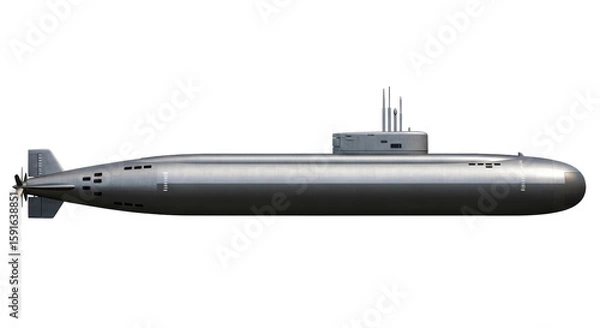 Obraz Isolated Submarine
