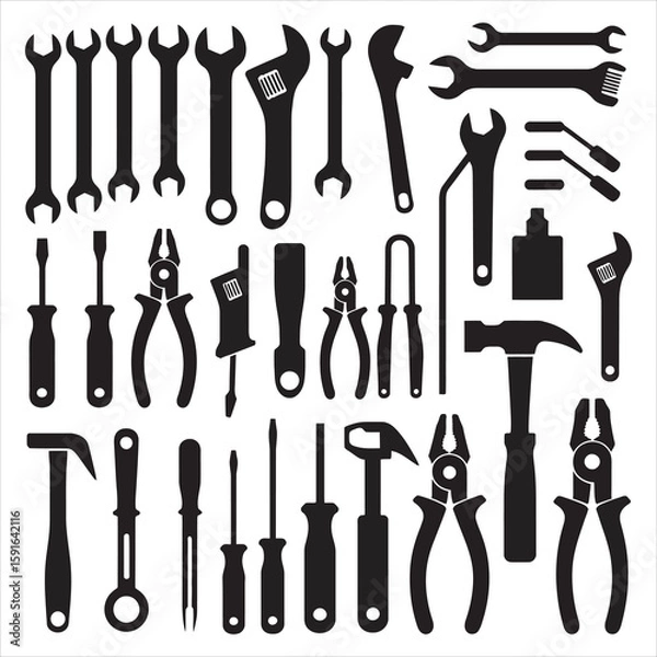 Obraz vector set of tools