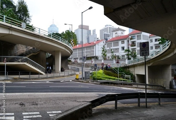 Fototapeta Hong Kong's skyline. China