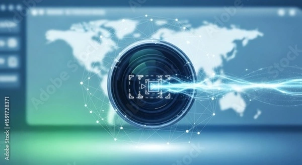 Fototapeta High-Quality 3D Financial Market and Investment Graphics with Charts, Analytics, Data Interfaces, Fintech Icons, and Trading Visuals – Perfect for Stock Market, Banking, and Business Projects