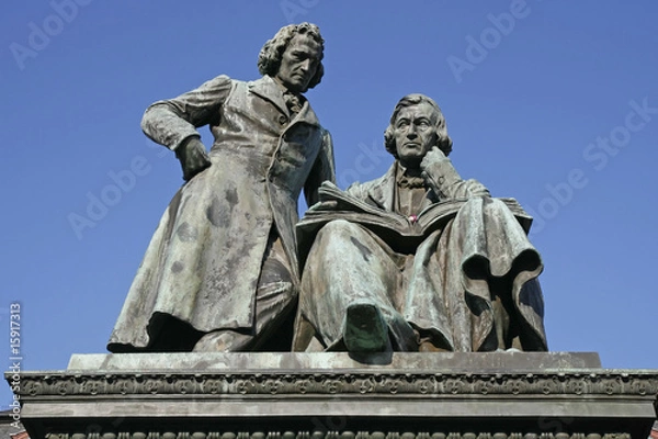 Obraz Gebrüder-Grimm-Denkmal