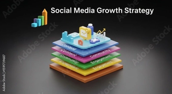 Fototapeta High-Quality 3D Financial Market and Investment Graphics with Charts, Analytics, Data Interfaces, Fintech Icons, and Trading Visuals – Perfect for Stock Market, Banking, and Business Projects