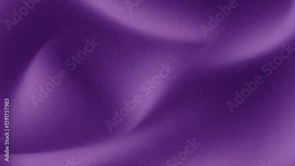 Fototapeta Abstract background of light purple waves. Gradient. Strong texture of fabric surface. Dark background with space for design.