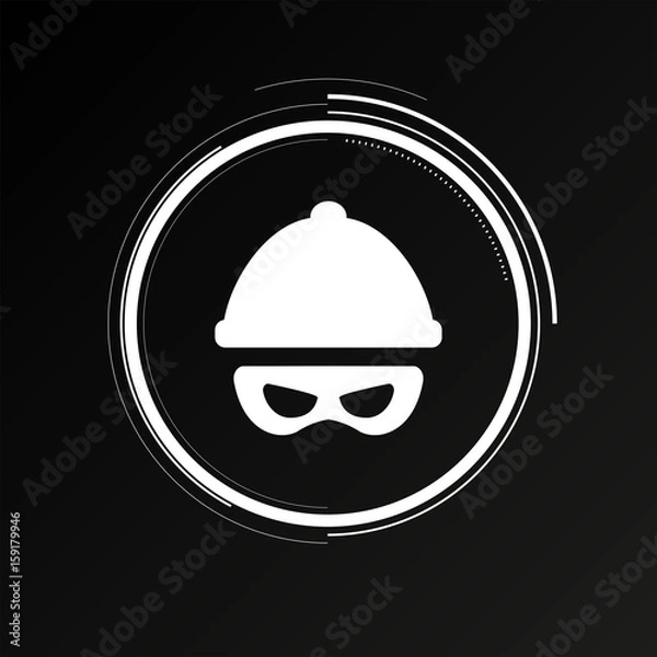 Fototapeta Future Button - Verbrecher